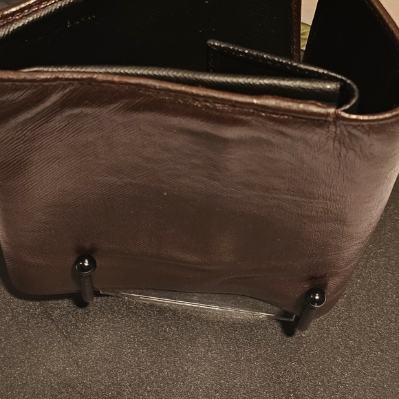 PRADA TRIFOLD SAFFIANO LEATHER  WALLET - Picture 9 of 16